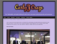 Tablet Screenshot of carlyzcraze.com